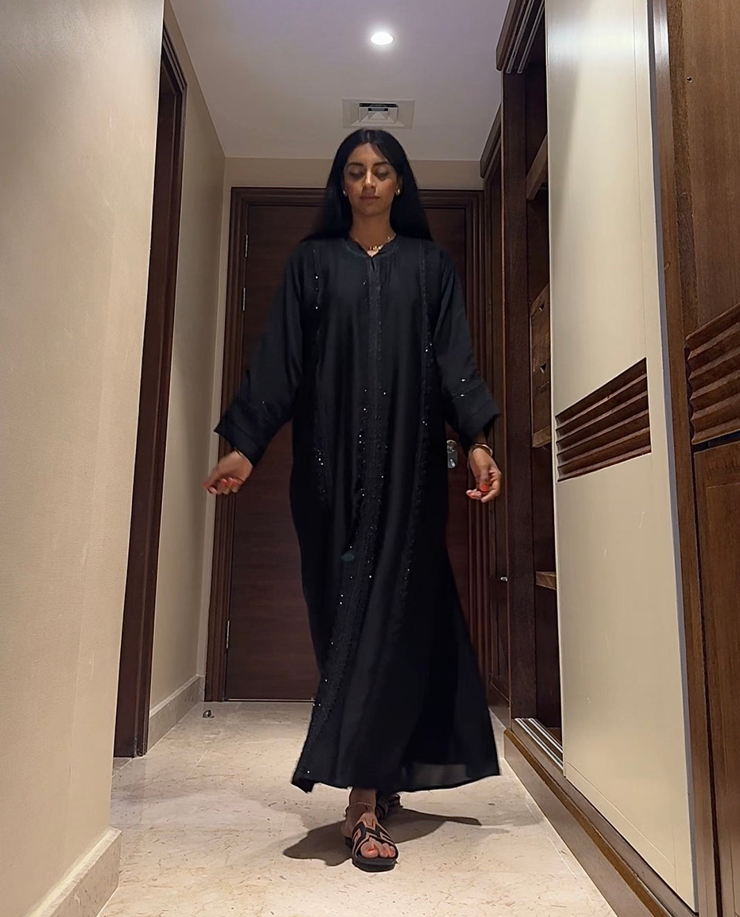 DUBAI ABAYA BLACK