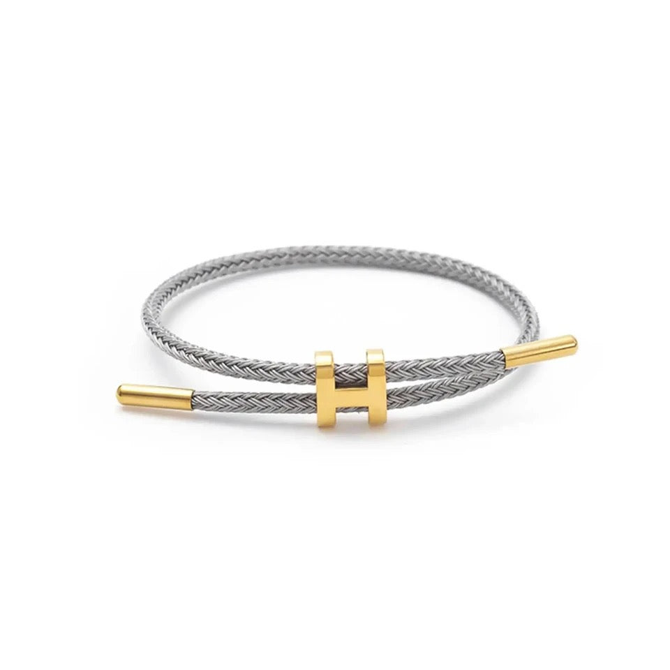 H BRACELET GRAY