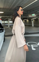 LANGE BLOUSE MET REKBARE ROK (CIFA57)