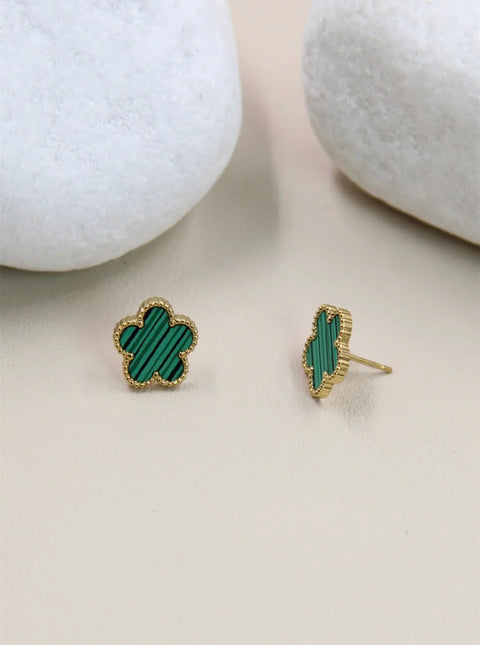 Clovers oorbellen - 205BO12