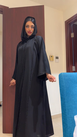 DXB ABAYA NAS BLACK