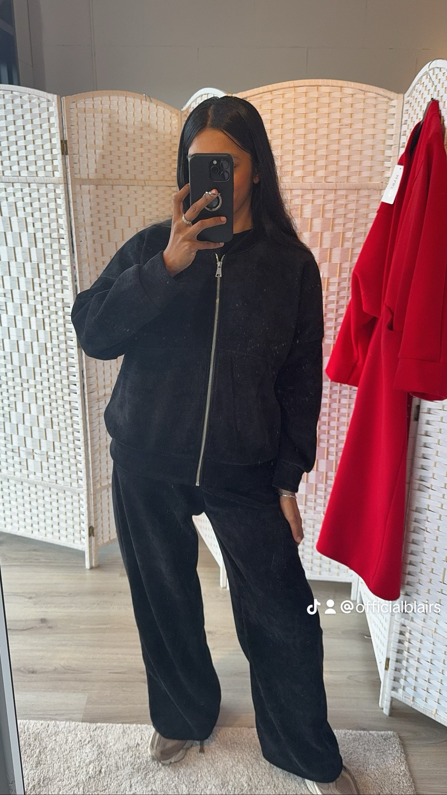 Tracksuit zwart