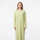 T-shirt jurk mint groen - viscose