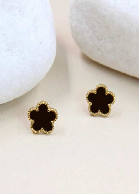 Clovers oorbellen - 205BO12