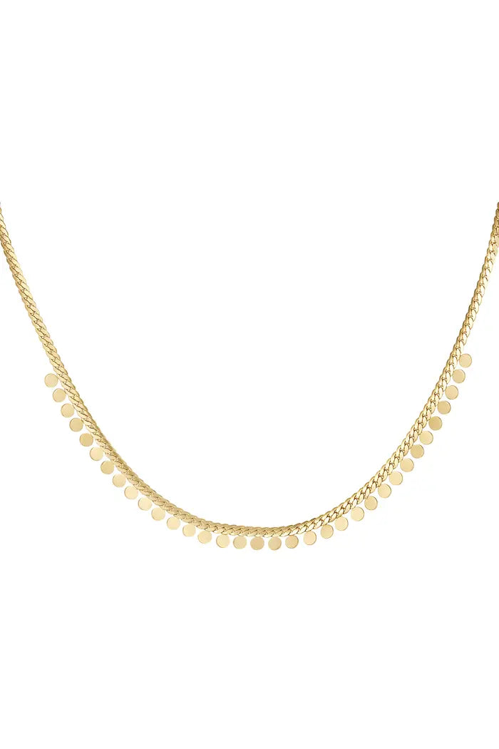 Necklace coins - Gold