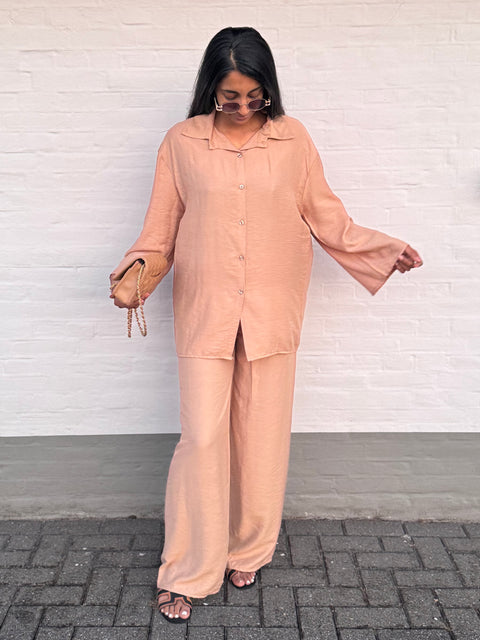 SS25 - TOFFEE BLOUSE MET BROEK