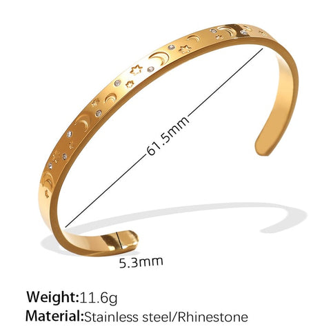 RAMADAN PRESENT - BRACELET WITH MOON (ONE PIECE)