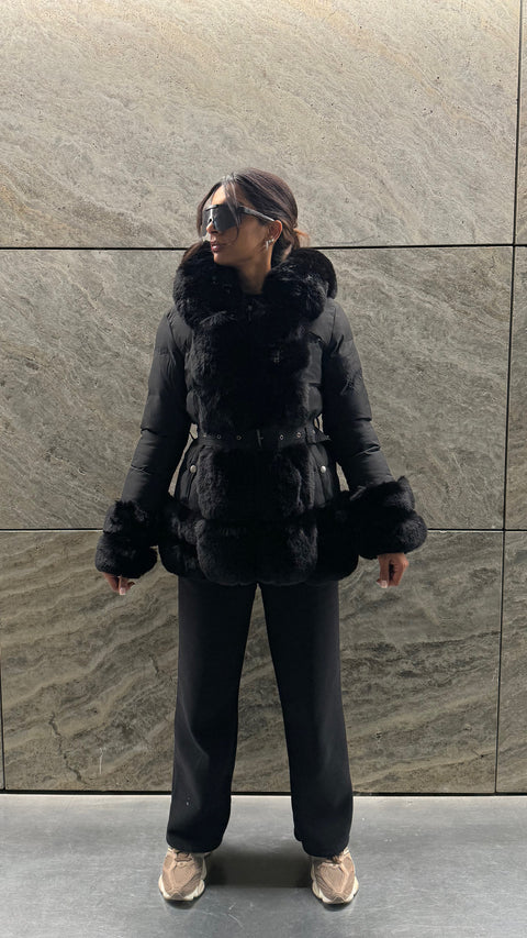 Winterjas met bont - FC7607