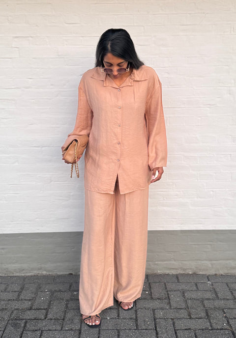 SS25 - TOFFEE BLOUSE MET BROEK