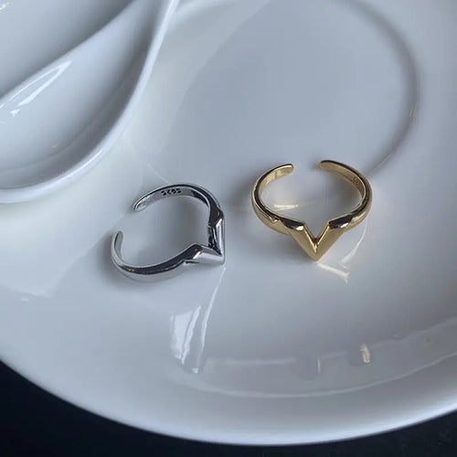 V STAINLESS STEEL RING