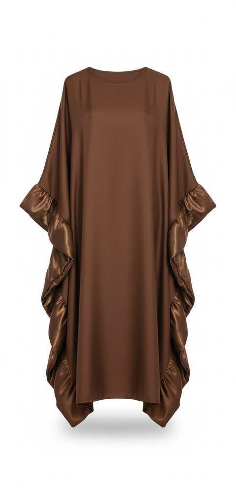 Desert Dusk brown verstelbare kaftan