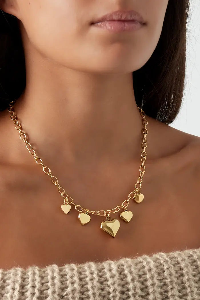 Endless love necklace - Gold