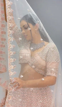 PASTEL ROZE RANIA LEHENGA