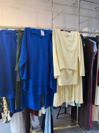 Fara set Zaria rok en blauwe kobalt set