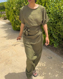 Wikkel rok met oversized blouse - ALRT432