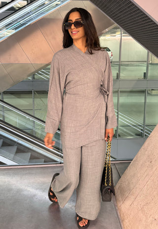 Kimono wikkel set met broek