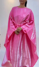 Abaya glans adena met strik