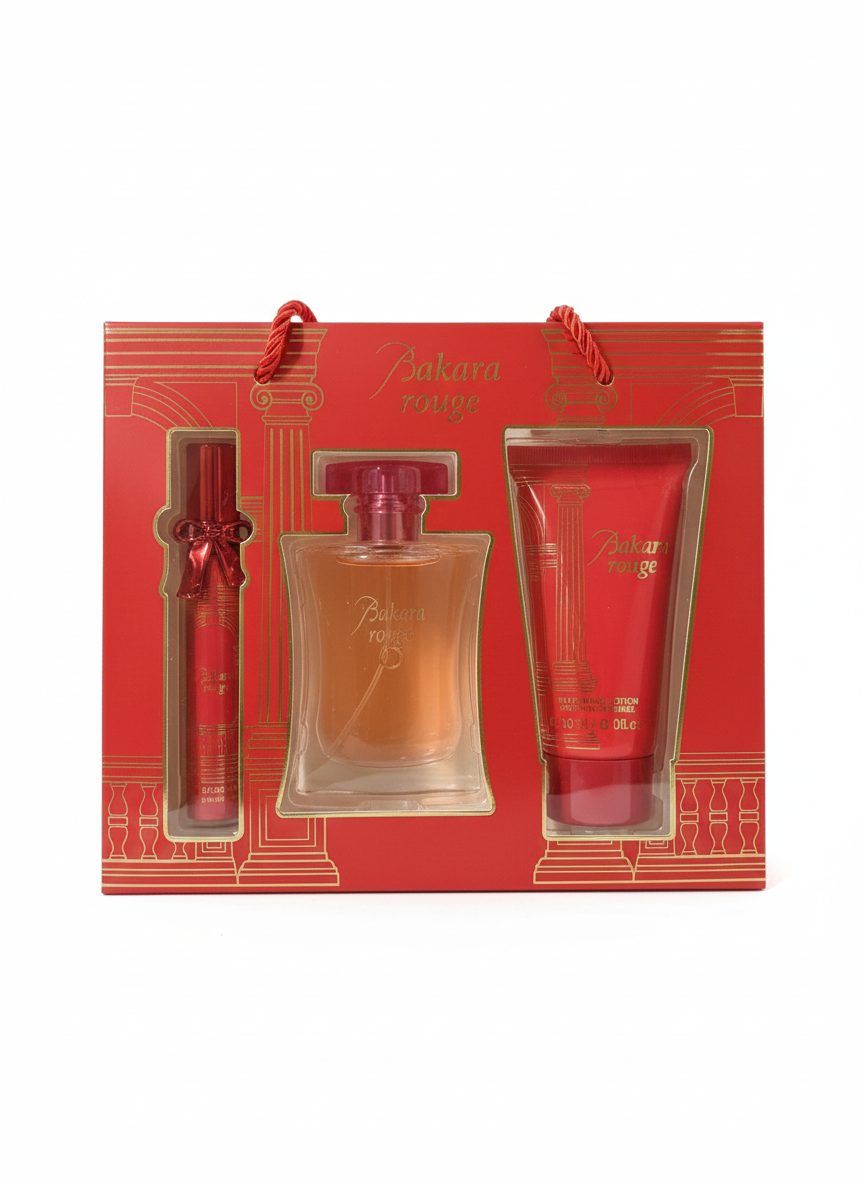 Bakara rouge - parfumes pakket