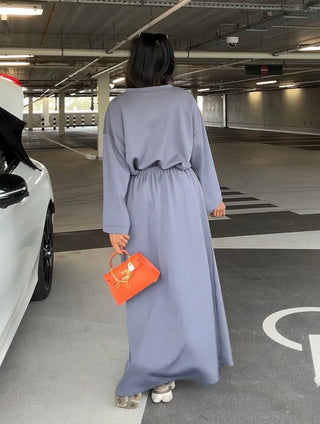 LANGE BLOUSE MET REKBARE ROK (CIFA57)