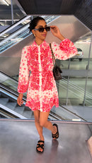 LORIA KLEID MIT BLUMENPRINT