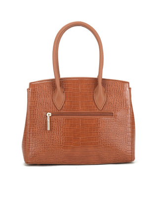 SLANGENPRINT HANDTAS - GROEN