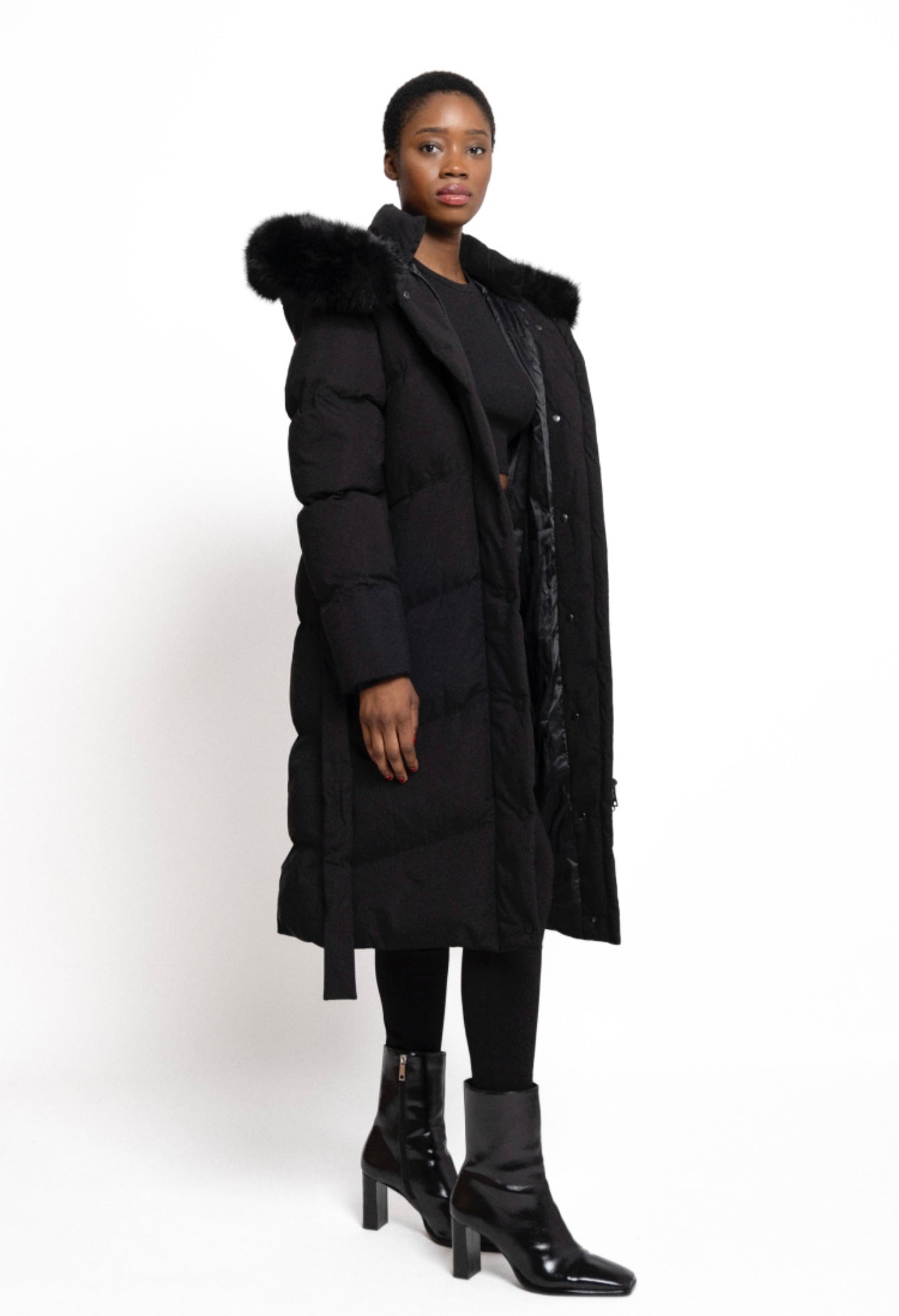 ZAYNA WINTERJAS ZWART (FC7596)