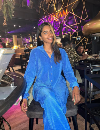 AMBER PLISSE TWINSET