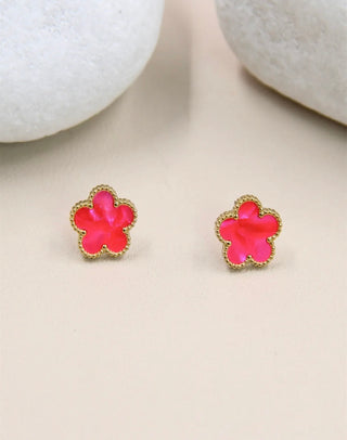 Clovers oorbellen - 205BO12