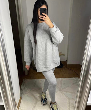 GRIJS - FELICIA LEGGING PAK LOUNGE WEAR