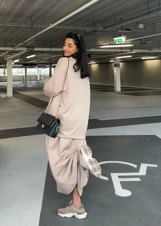 LANGE BLOUSE MET REKBARE ROK (CIFA57)