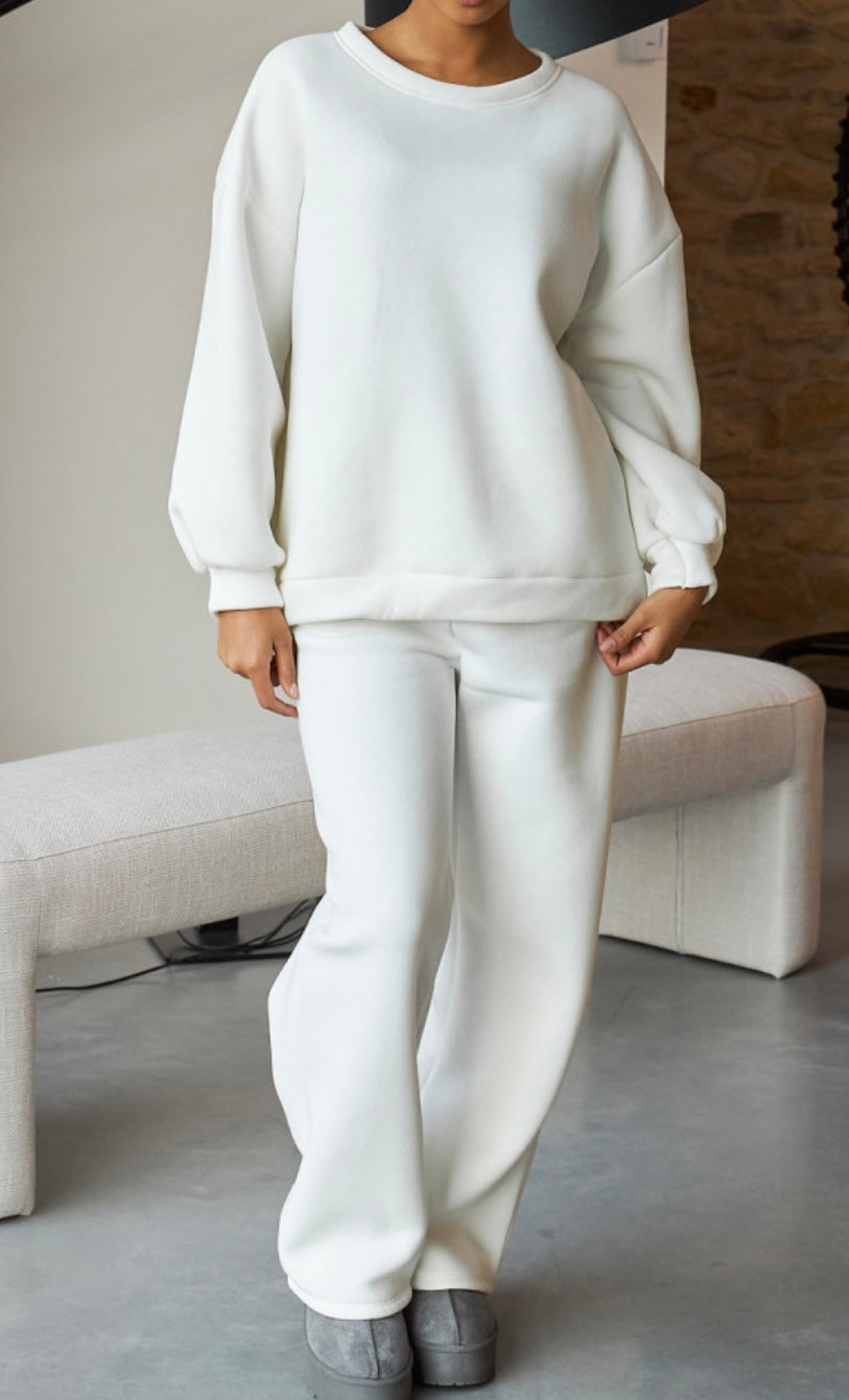 FELICIA TALL COMFY SET WHITE