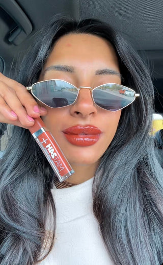 Hoogglans matte lippenglos 24H - brownie