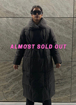 PUFFER WINTERJACKE ZWART