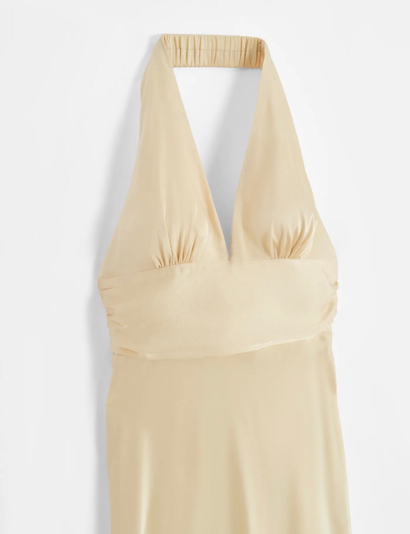 Robe long silk Butter yellow - PS9388s