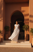 The white aura Dress - SS97