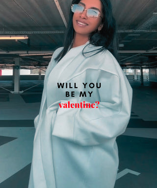 Yasmine manteljas wit