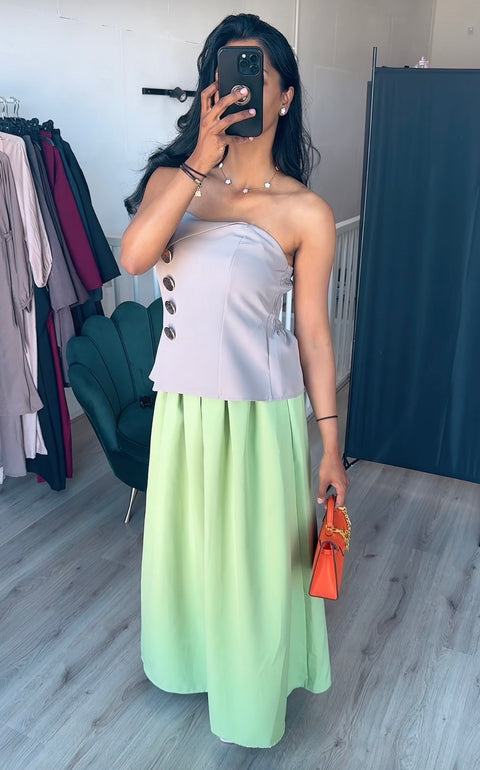 ROK MET PLOOIEN GROEN (RP01)