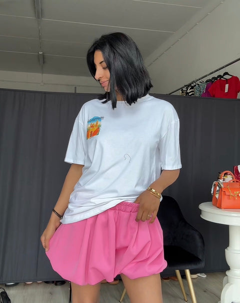 Marrakech katoenen t-shirt wit - unisex