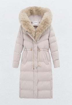 INAYA Winterjas met bontkraag - FC7583