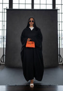 YAS ZWART ABAYA JURK MET ZAKKEN