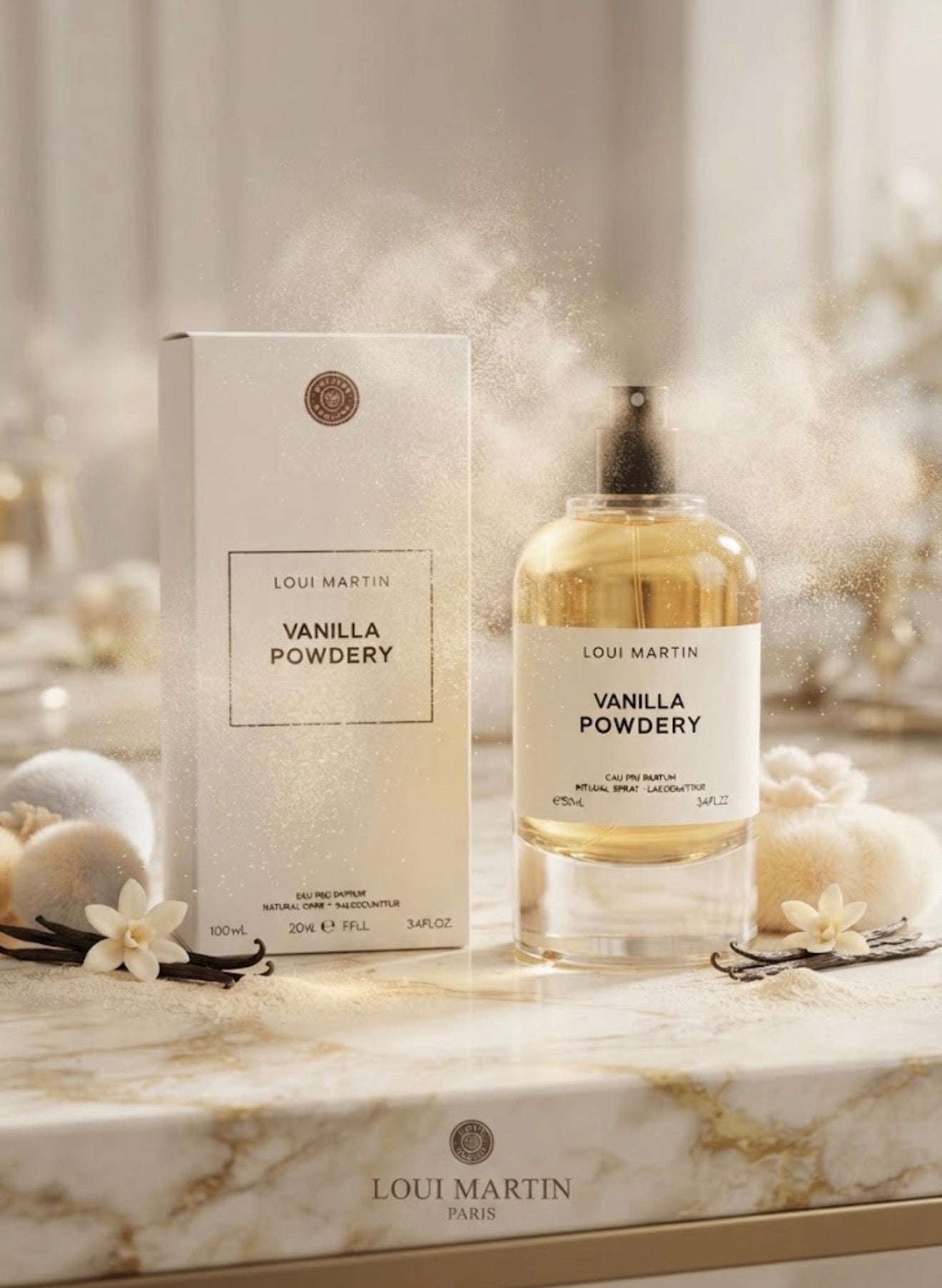 Vanilla powdery eau de parfum - 100ml