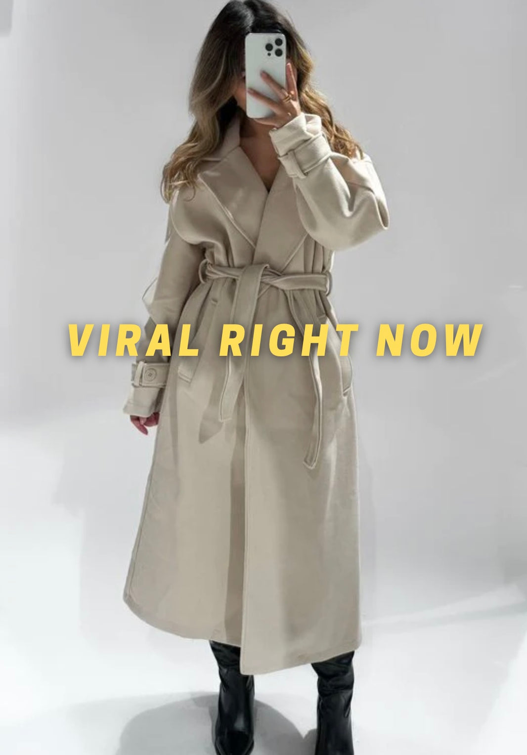 NEW YORK TRENCHCOAT - BEIGE