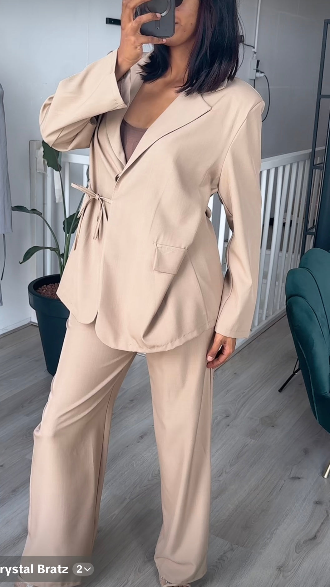 Blazer verstelbaar - beige