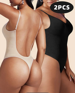 Lowback thong bodysuit - 2 pack