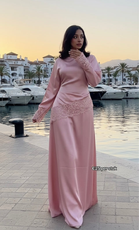 Velvet Wine Soirée - roze SQ01