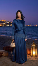 Velvet Wine soireé - navy