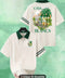 Casablanca t-shirt groen wit