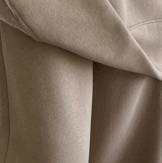 Modest oversized sweater with wide pants - 6057