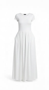 The white aura Dress - SS97