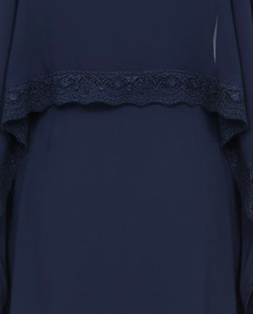 Robe de Soirée ‘Lace Luxe’ - navy SQ82
